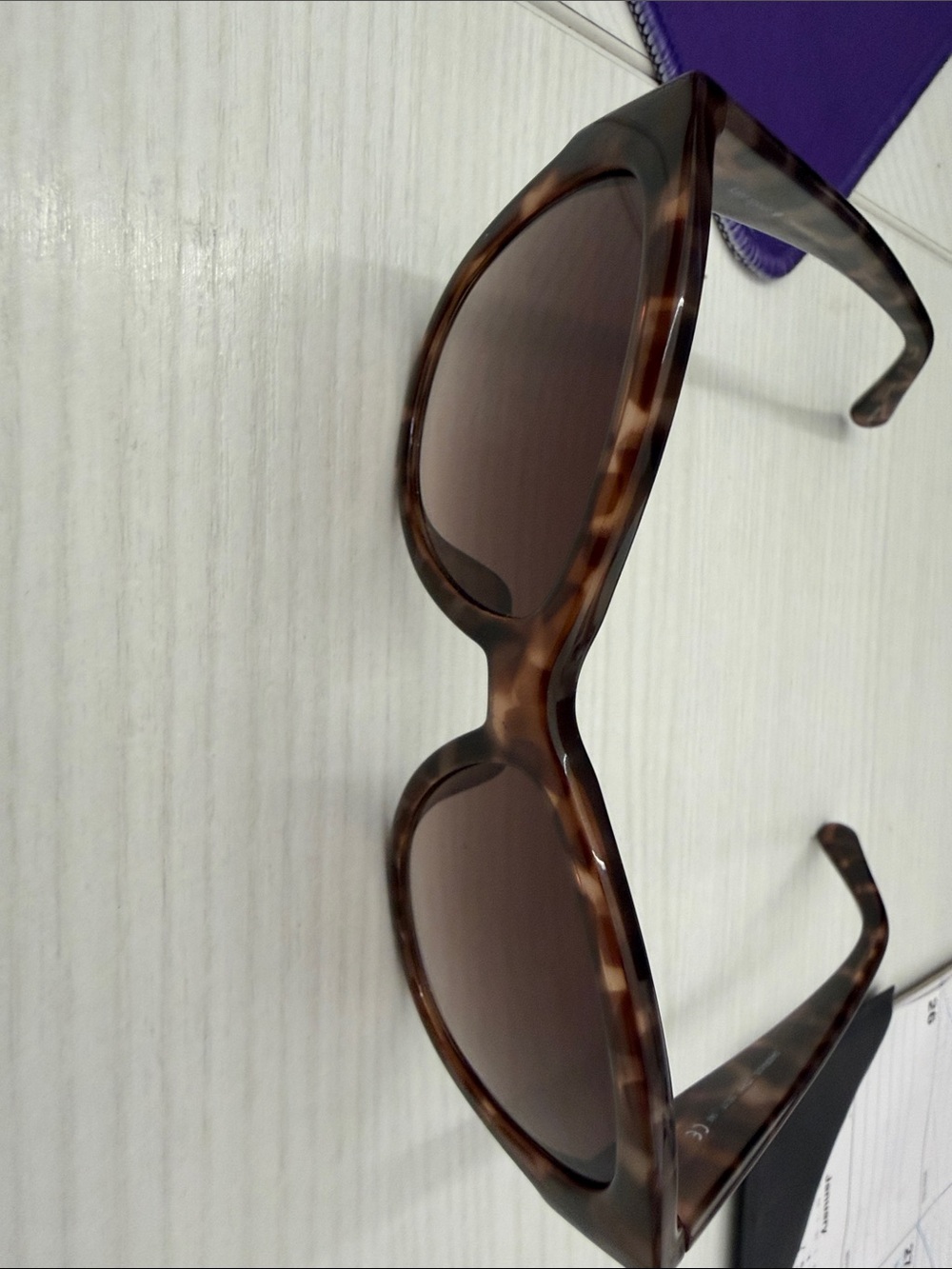 kate spade Brown Tortoise Oversized Women's Sunglasses - Picture 15 of 16